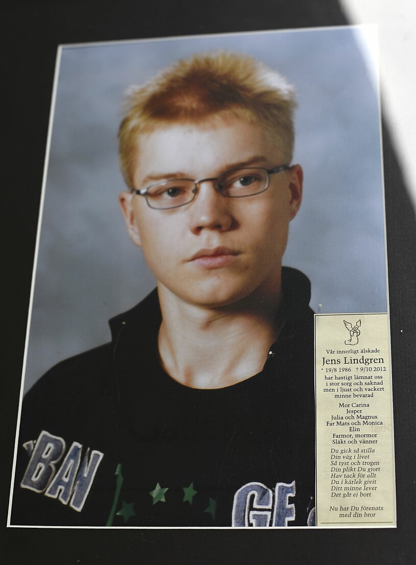 Och Jens blev bara 26 år.