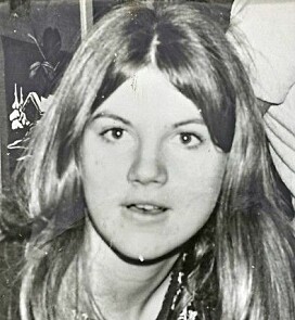 Annabritta som ung.