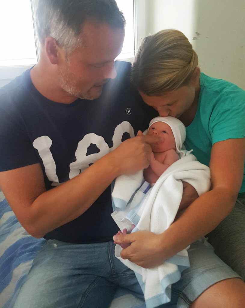 Tack vare Josephine fick Hannah och Jesper sin Ebba.