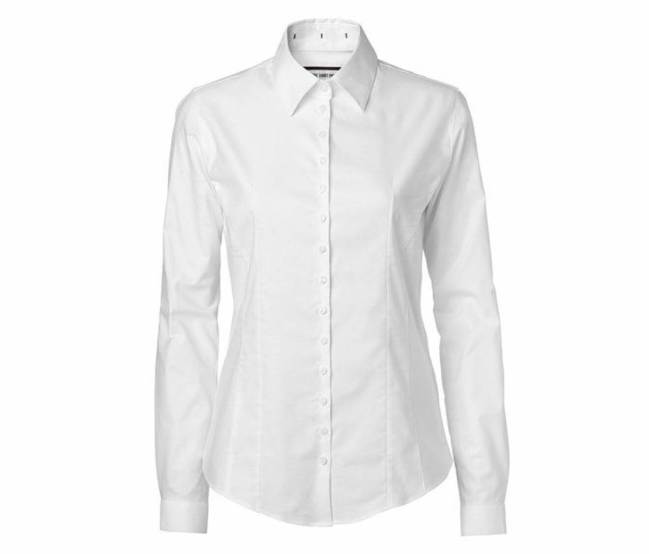 En vit skjorta. 