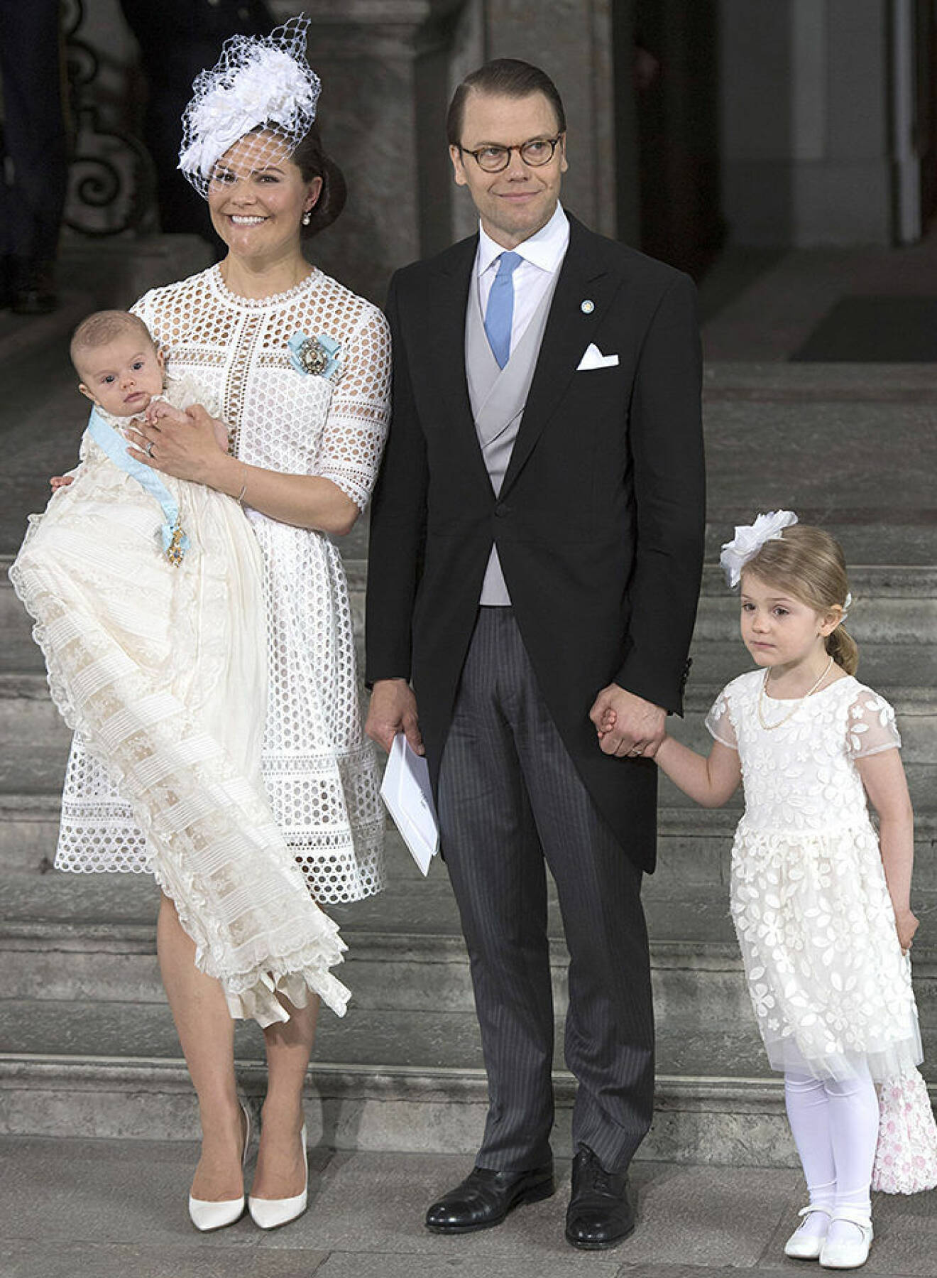 Crown Princess Victoria, Prince Daniel and Prince Oscar of Sweden Princess Estelle, Duchess of Östergötland