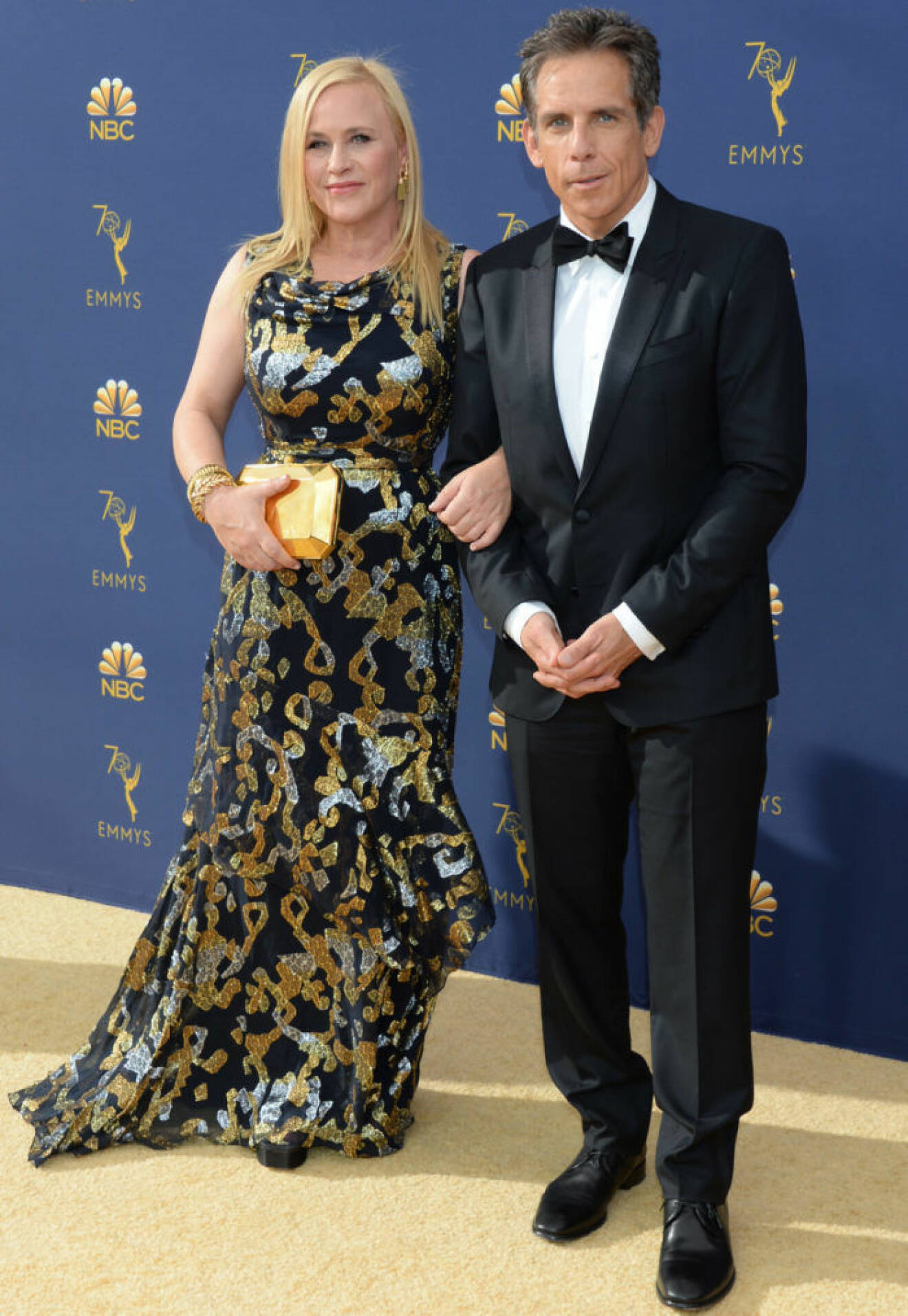 Patricia Arquette och Ben Stiller, Emmygalan 2018