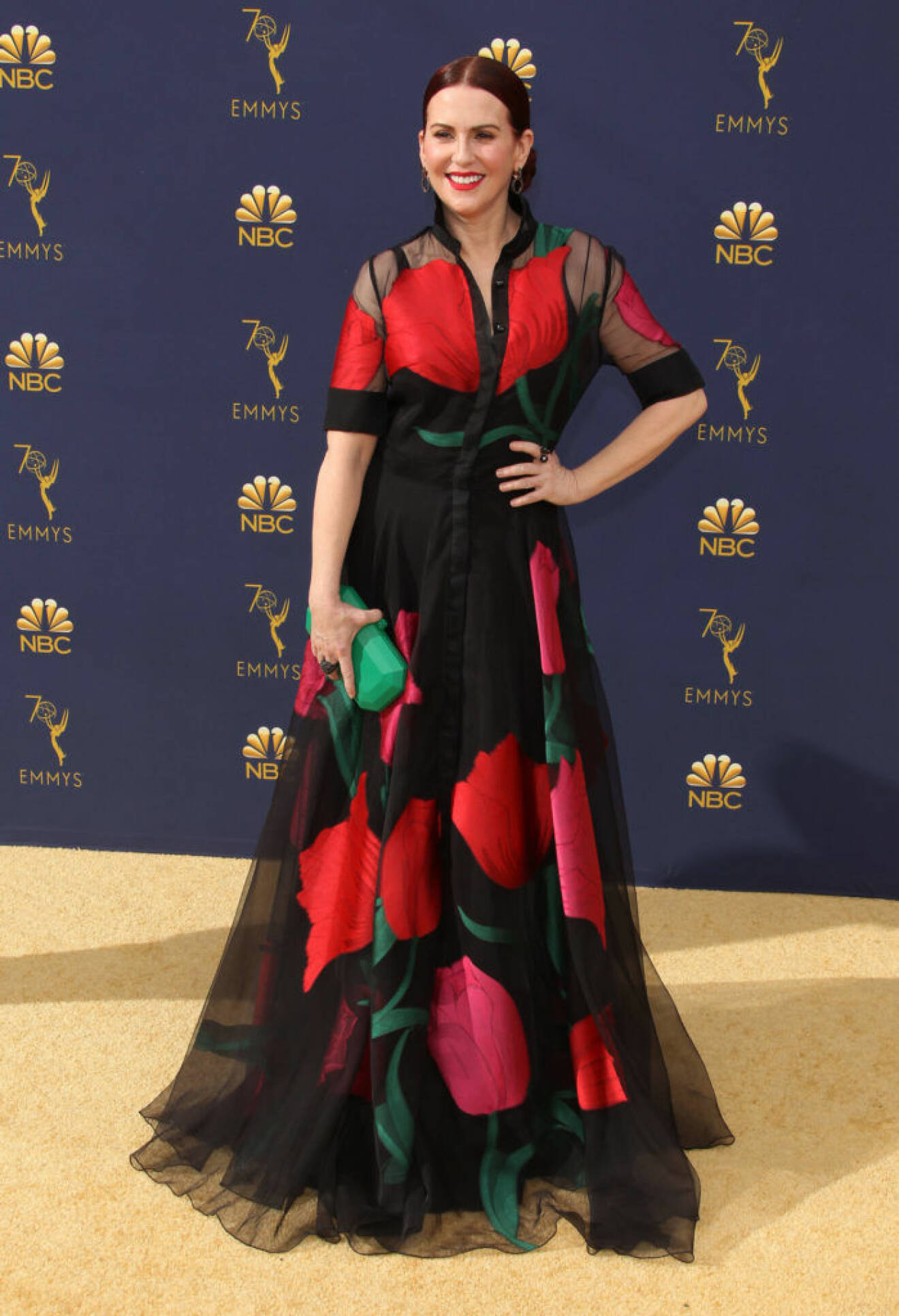 Megan Mullally Emmygalan 2018