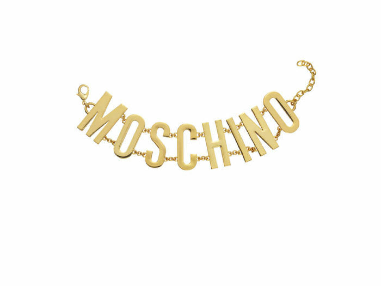 Guldigt Moschino-armband Moschino [tv] H&M