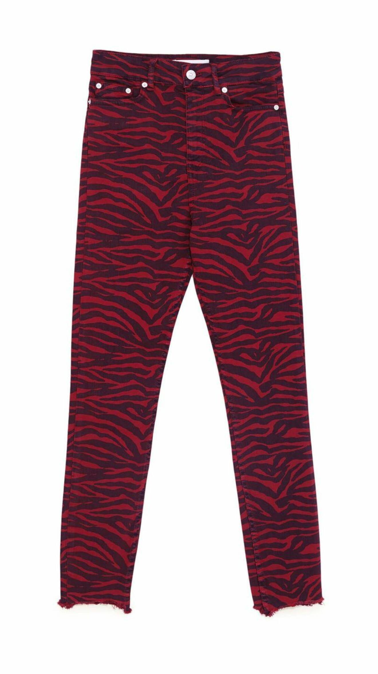 jeans-zebra-röda-zara