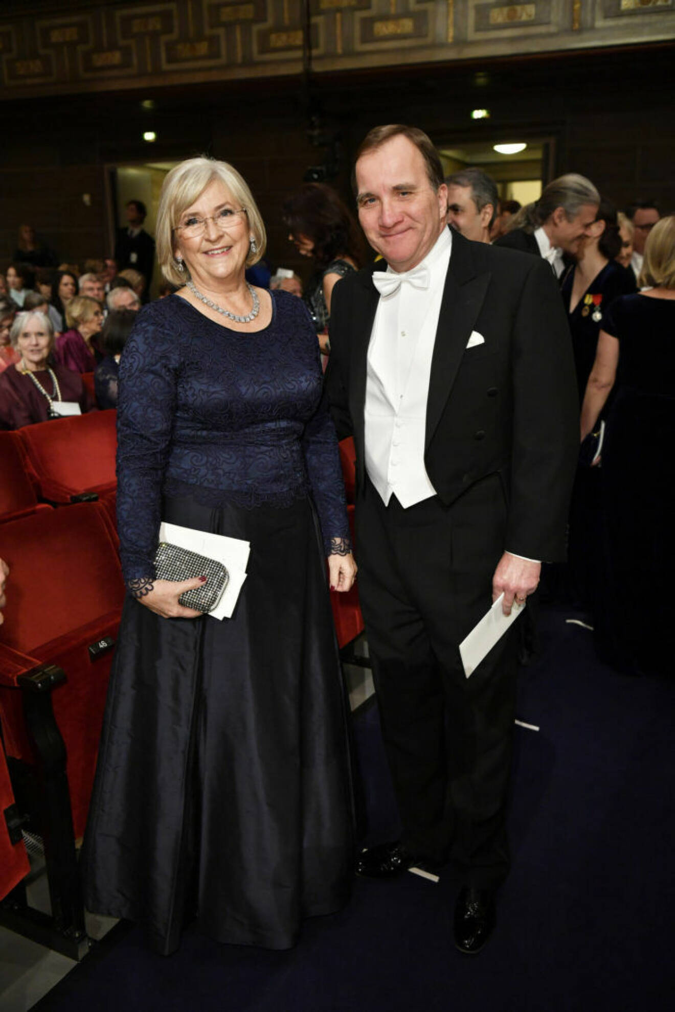 Ulla och Stefan Löfven Nobel 2018