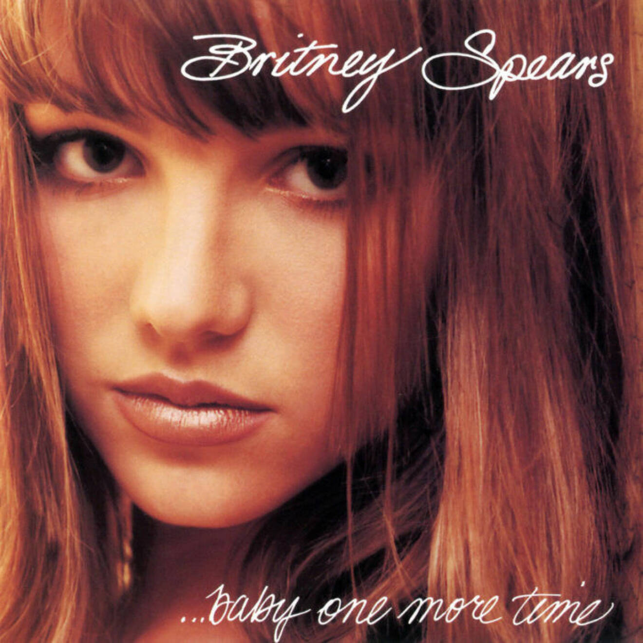 Omslaget till Britney Spears singel Baby One More Time.