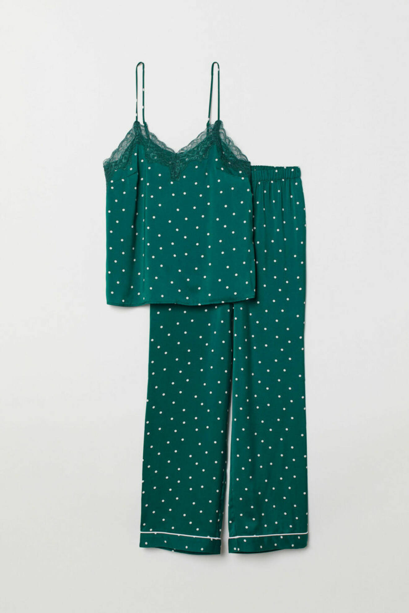 Grön pyjamas