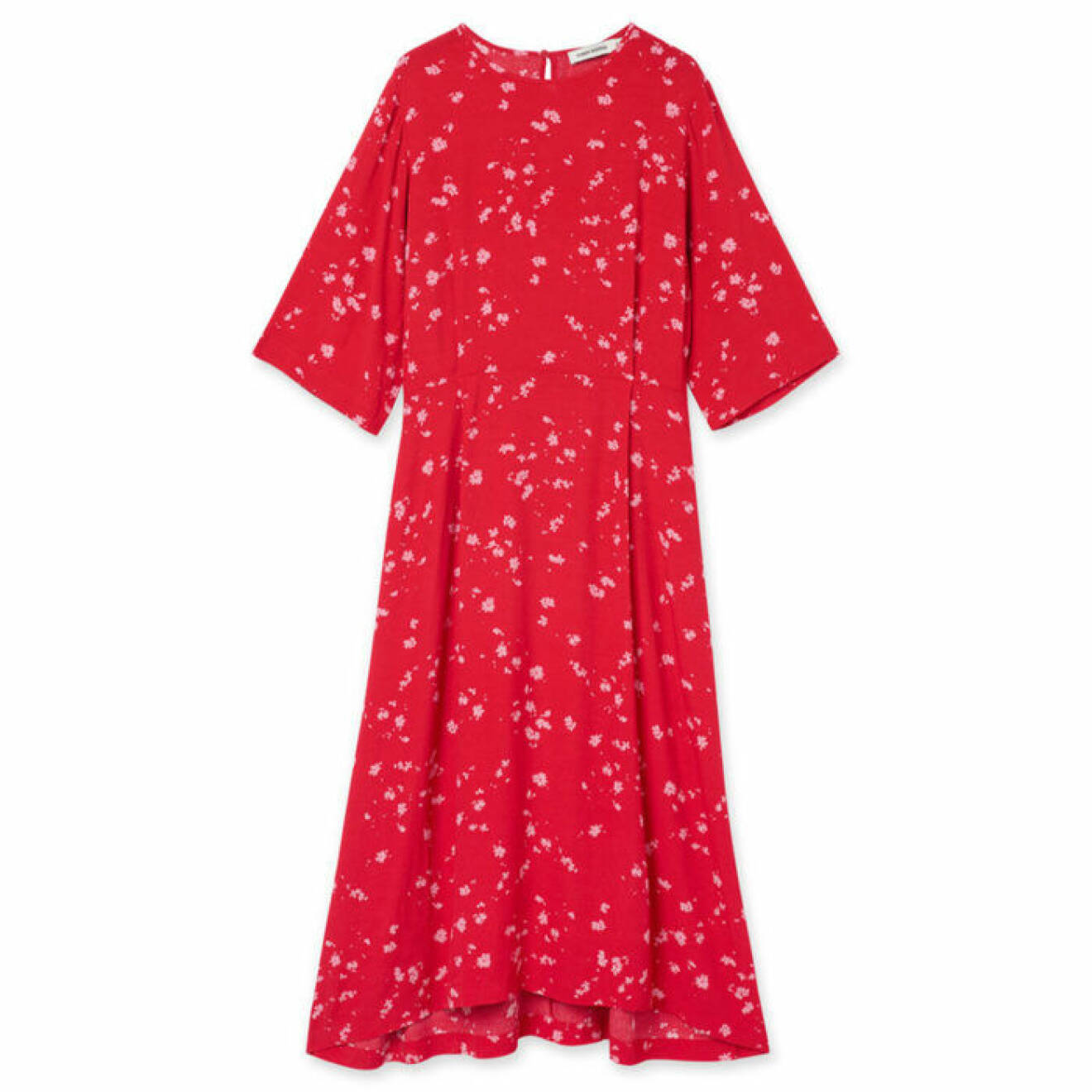 Röd klänning från Carin Wester
