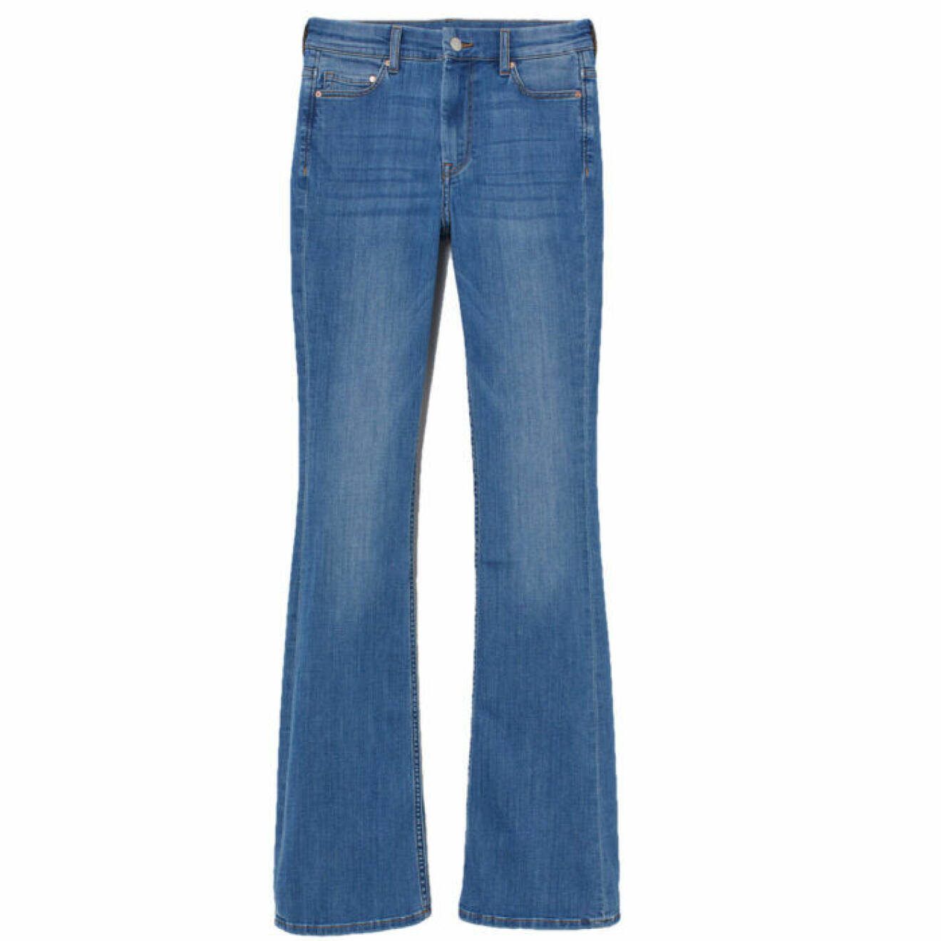 Jeans med hög midja från H&M 