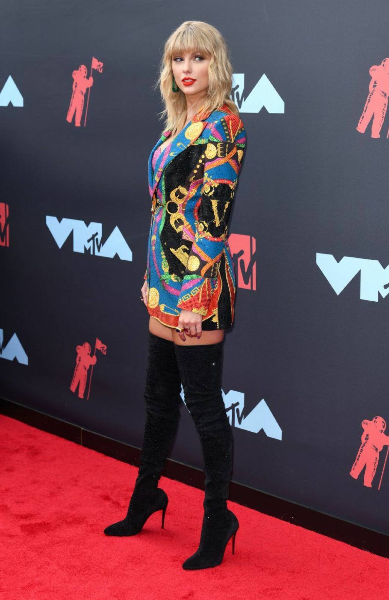Taylor Swift på röda mattan på VMA 2019