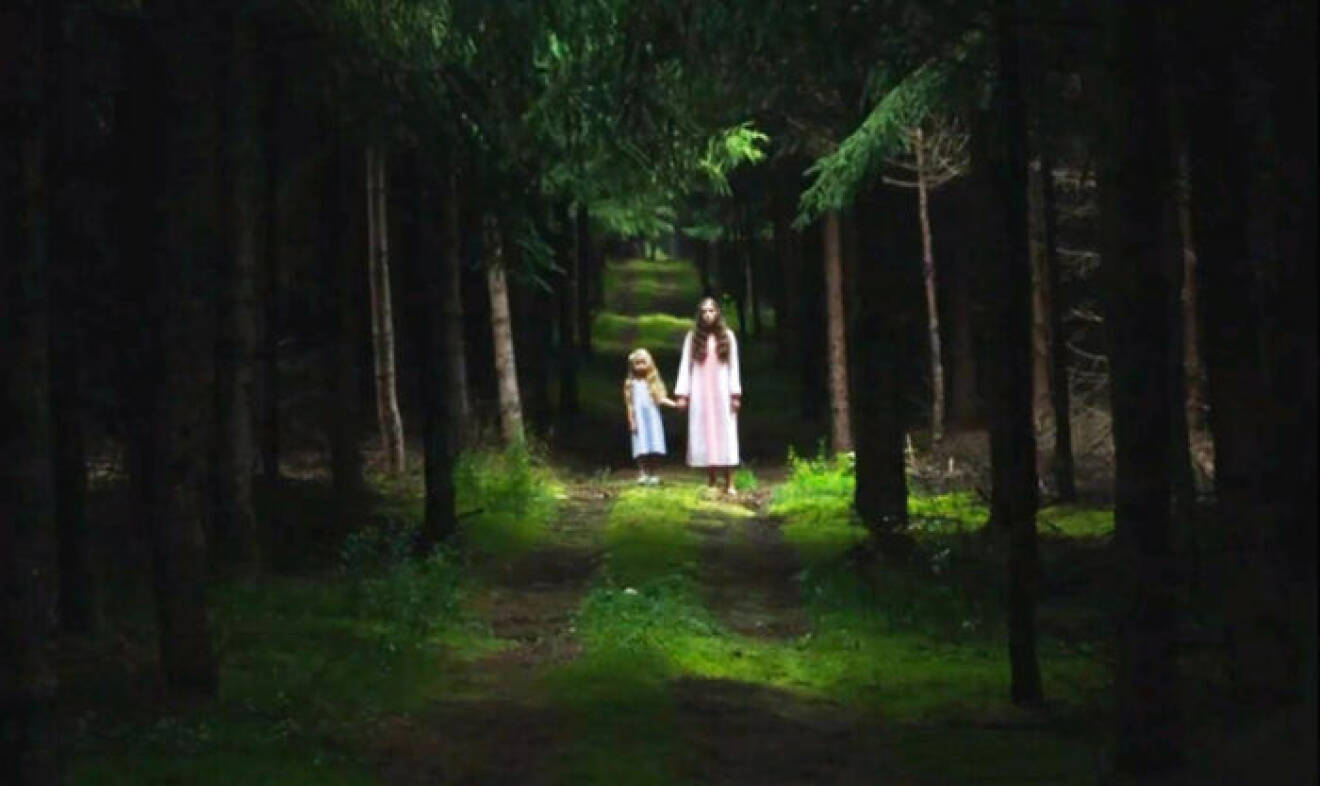 En bild från skräckfilmen Les Affamés, som finns på Netflix. 