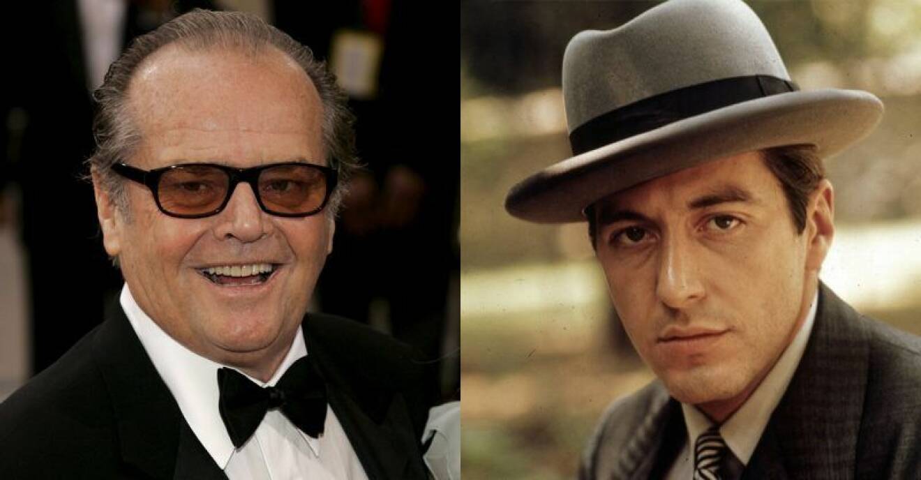 Jack Nicholson – Michael Corleone i The Godfather