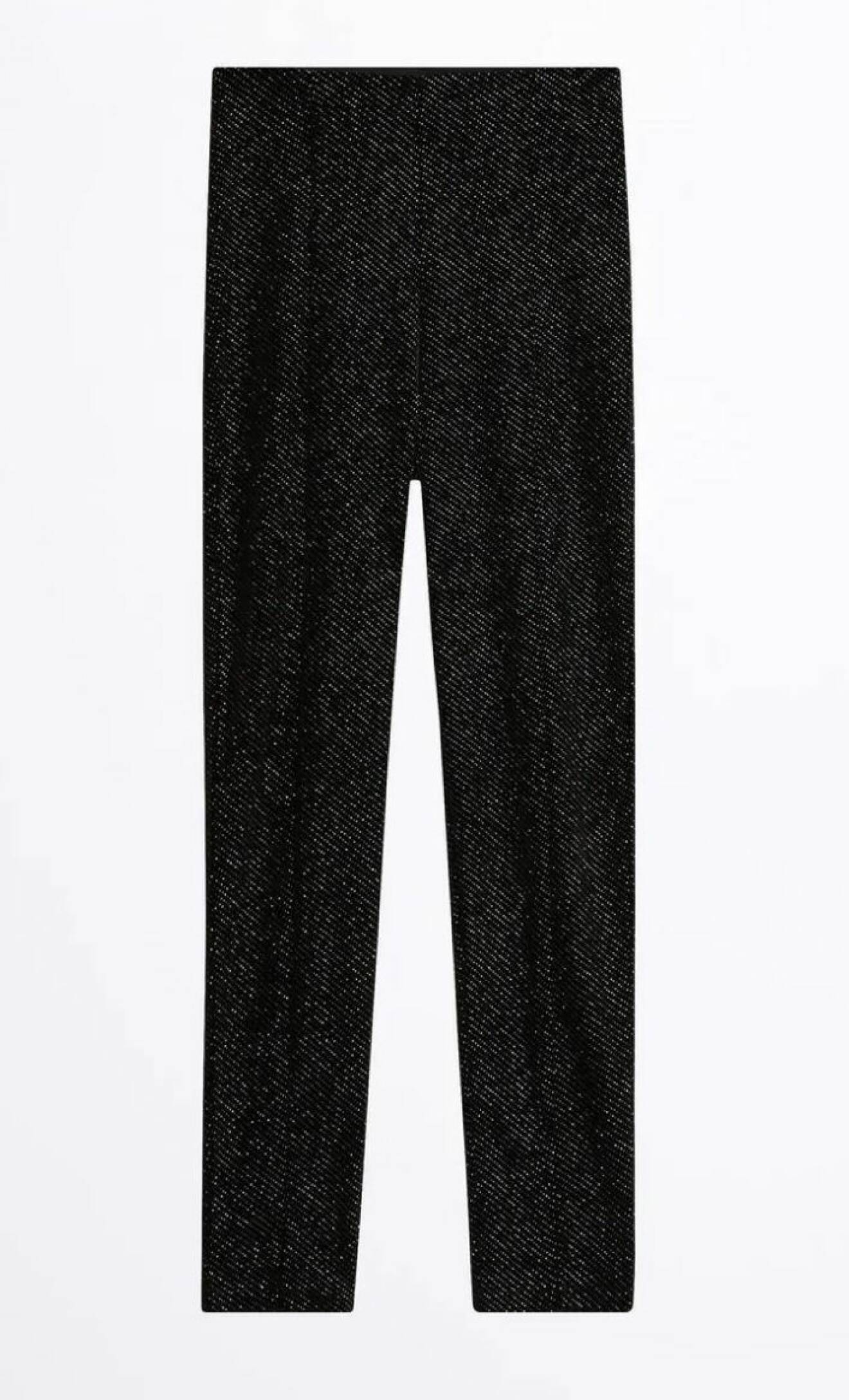 Svarta glittriga leggings från Gina tricot