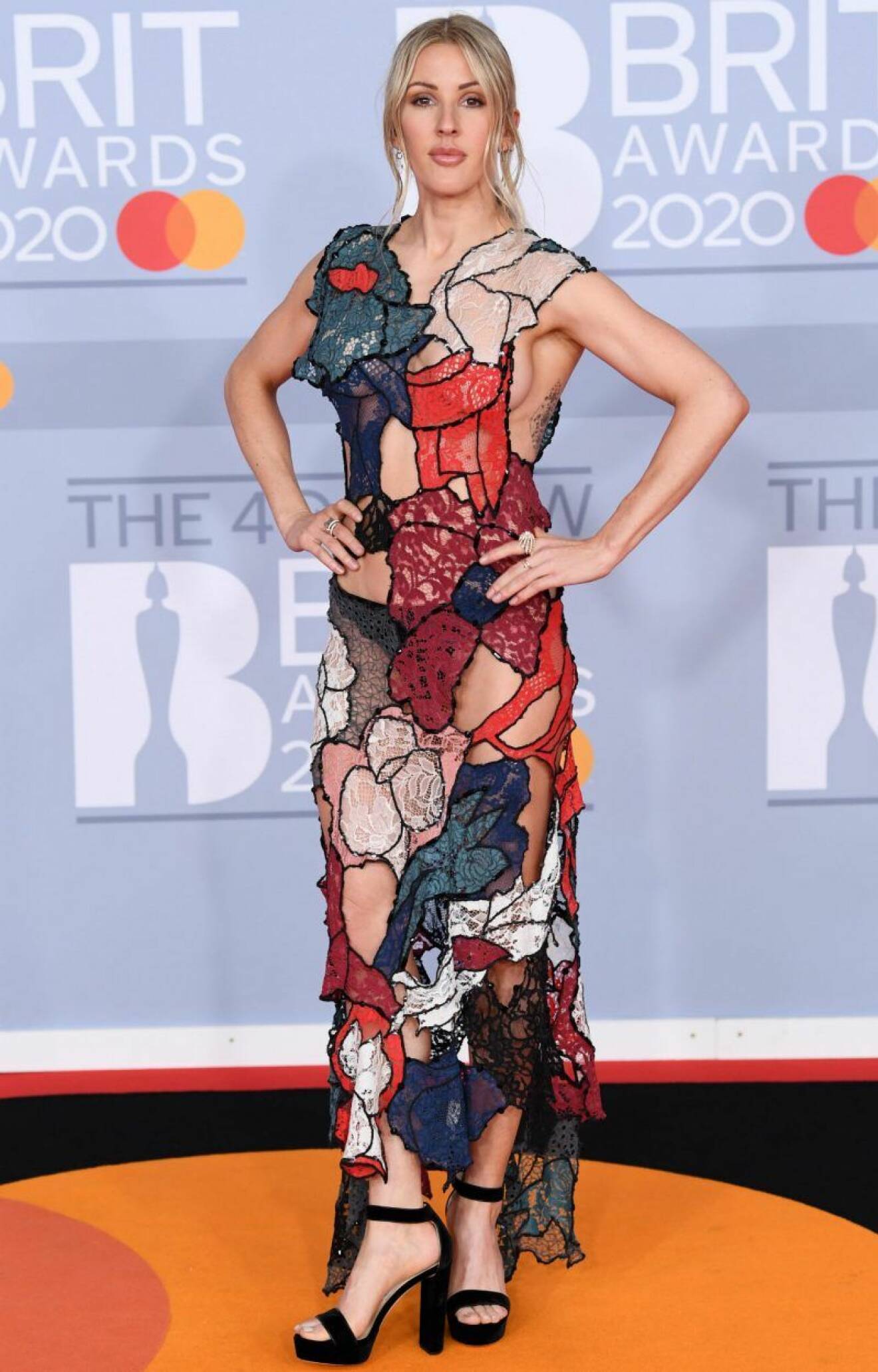 Ellie Goulding på Brit Awards 2020. 