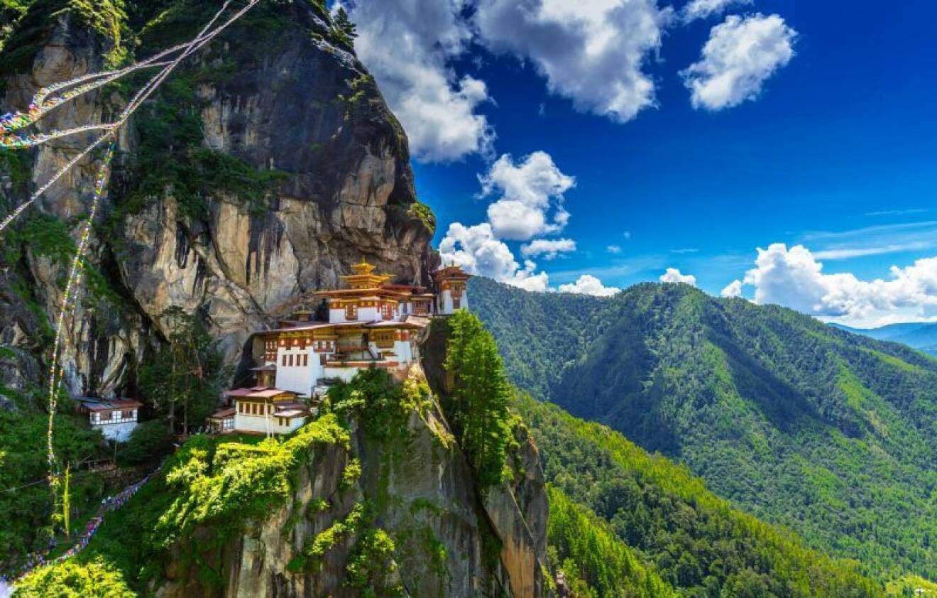 bergen i Bhutan