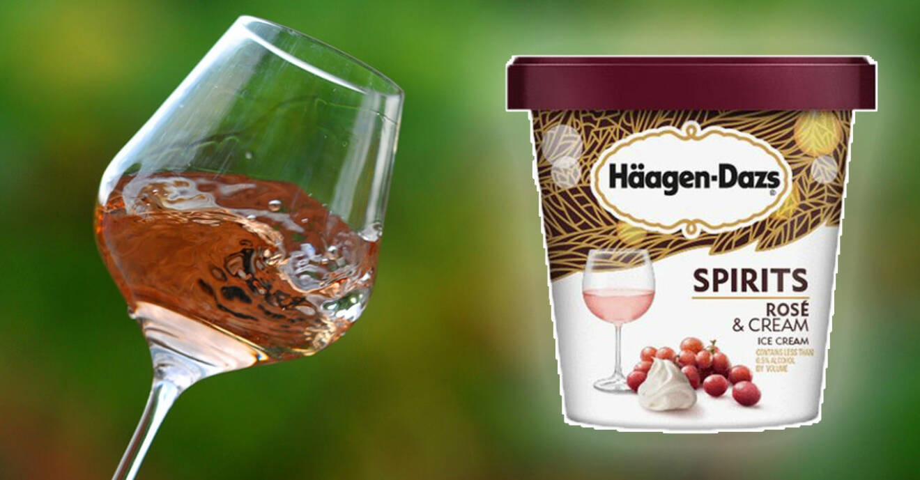 Häagen-Dazs Rosé & Cream
