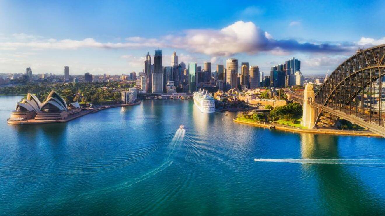 Sydney Harbour översiktsbild