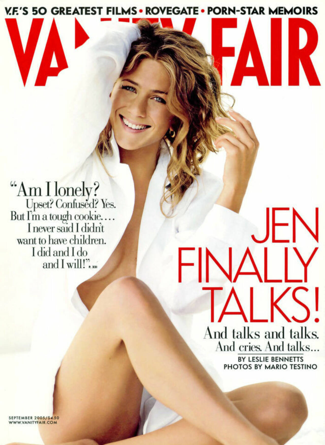 Jennifer Aniston i Vanity Fair
