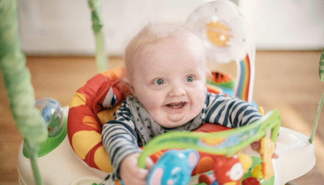 Lille Walder fick en otroligt tuff start i livet, men har nu fått komma hem till resten av familjen. Foto: Izabelle Nordfjell
