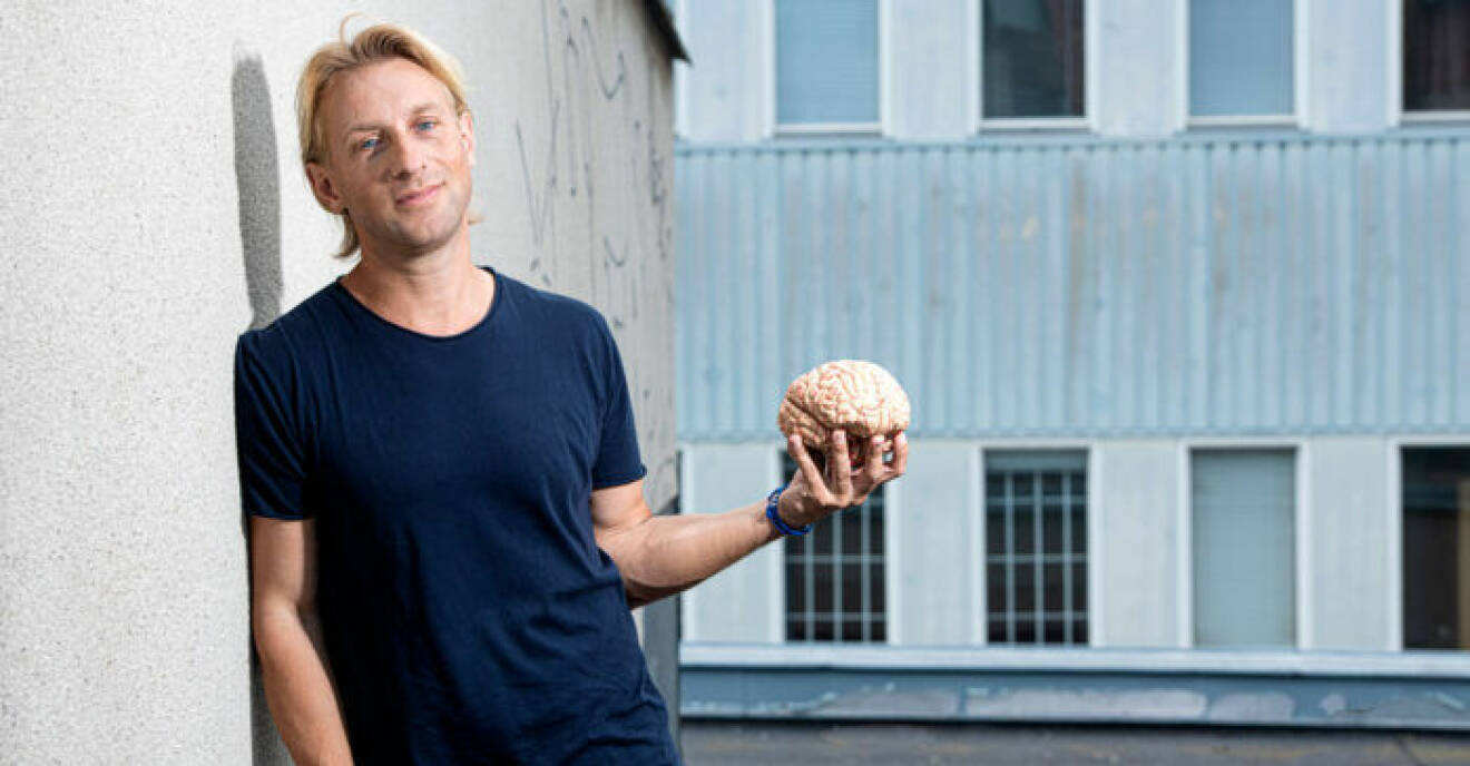 Överläkaren i psykiatri, Anders Hansen är aktuell med sitt eget tv-program, Din hjärna, på SVT.