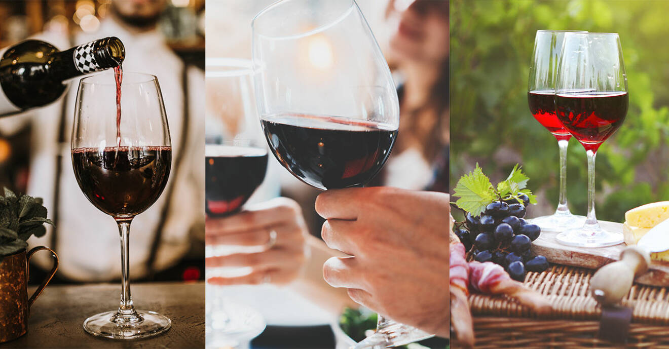 Fem fördelar med rött vin