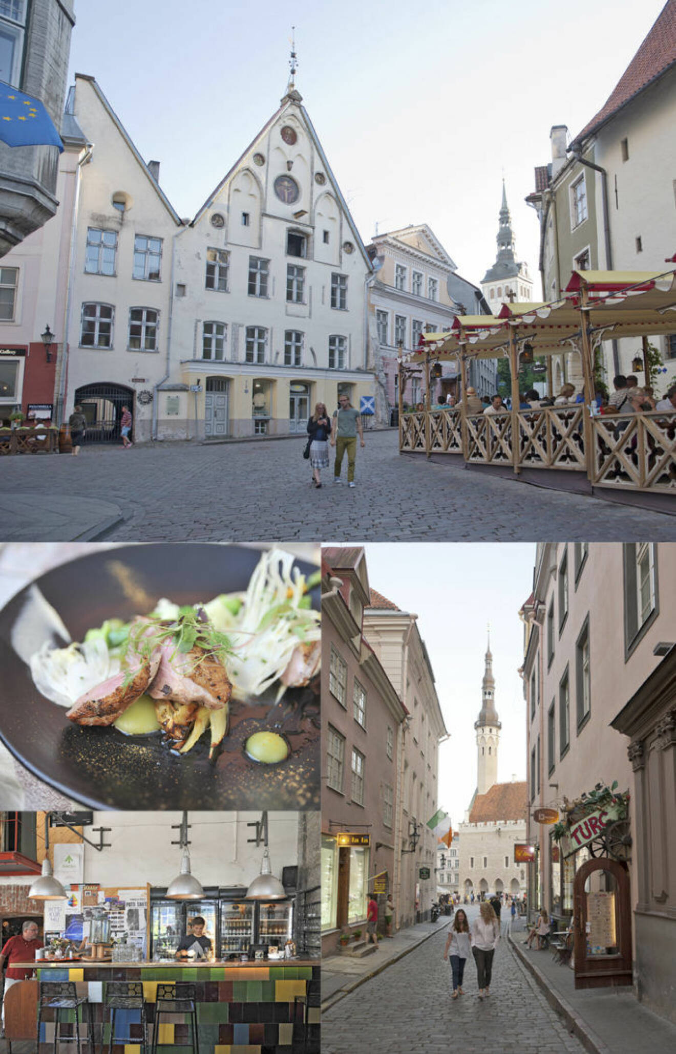 samlade bilder av Tallinn