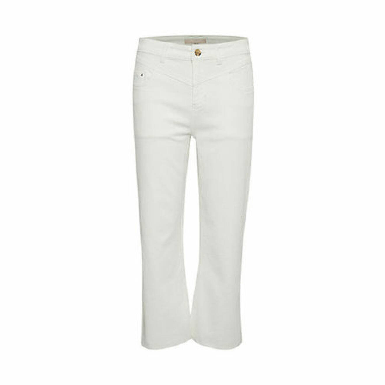 Vita ankellånga jeans, Karen by Simonsen