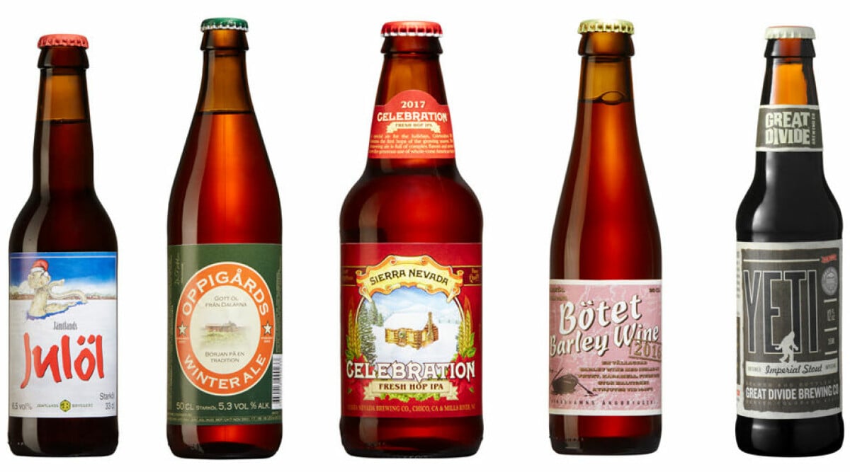 Bästa julölen och maten som passar till! Femina