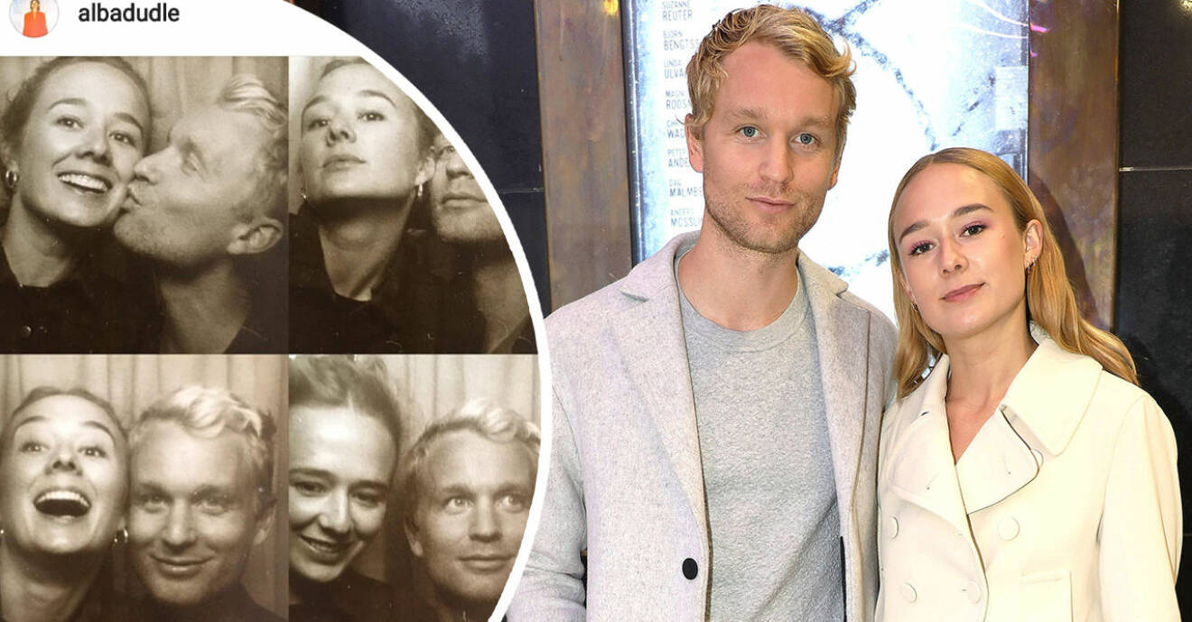 Björn Gustafsson och Alba August jobbar ihop i nya tv-serien.