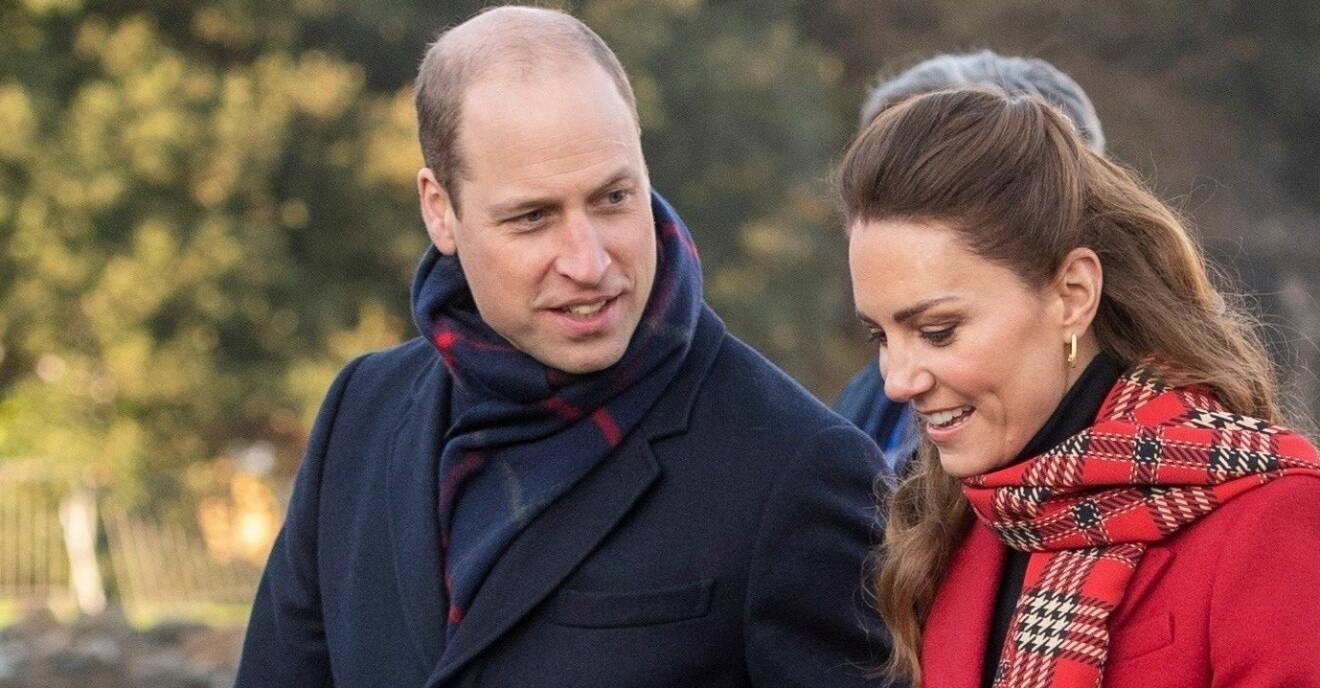 Prins William och hertiginna Kate.