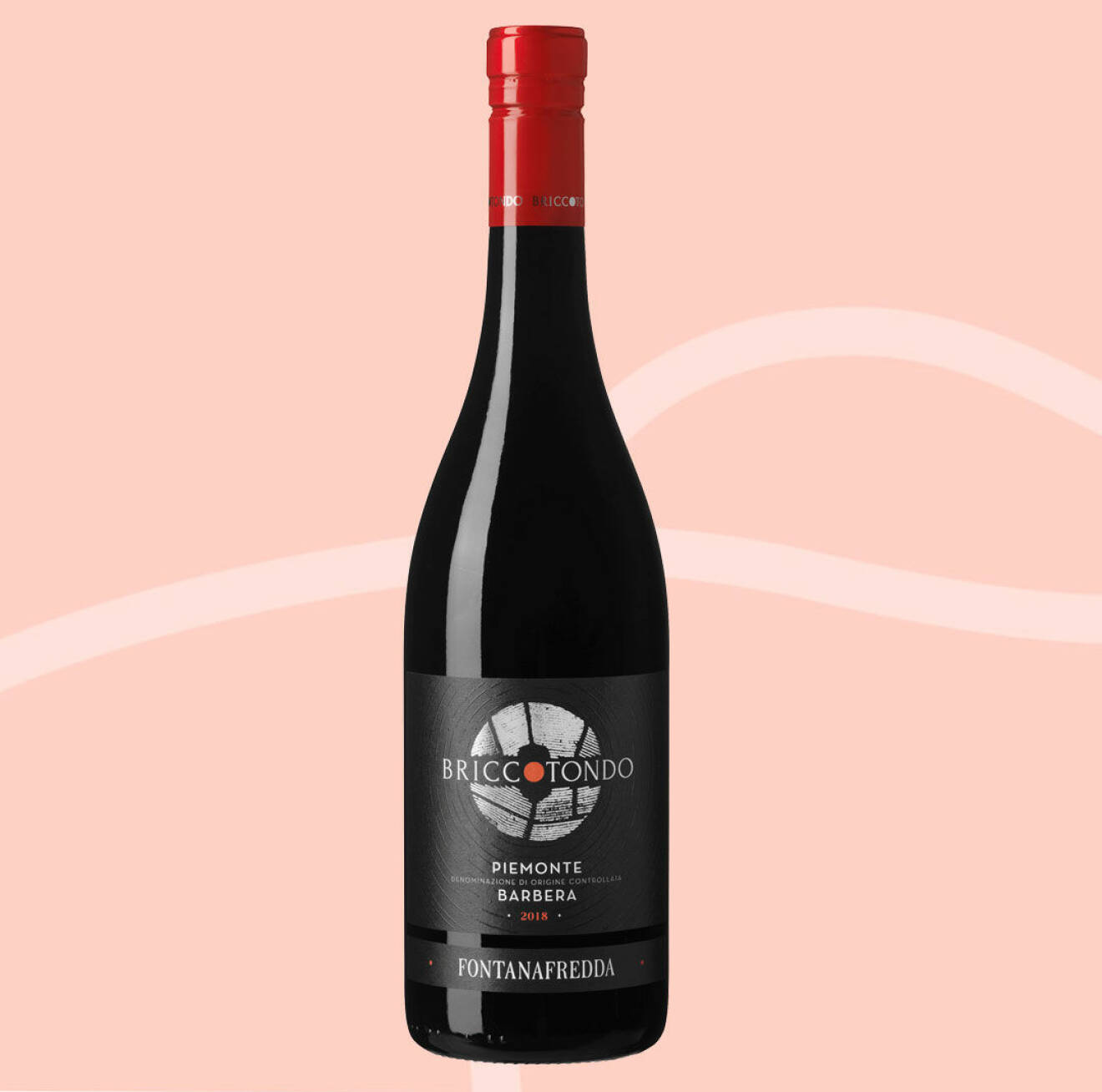 Briccotondo Barbera, italiensk rödvin