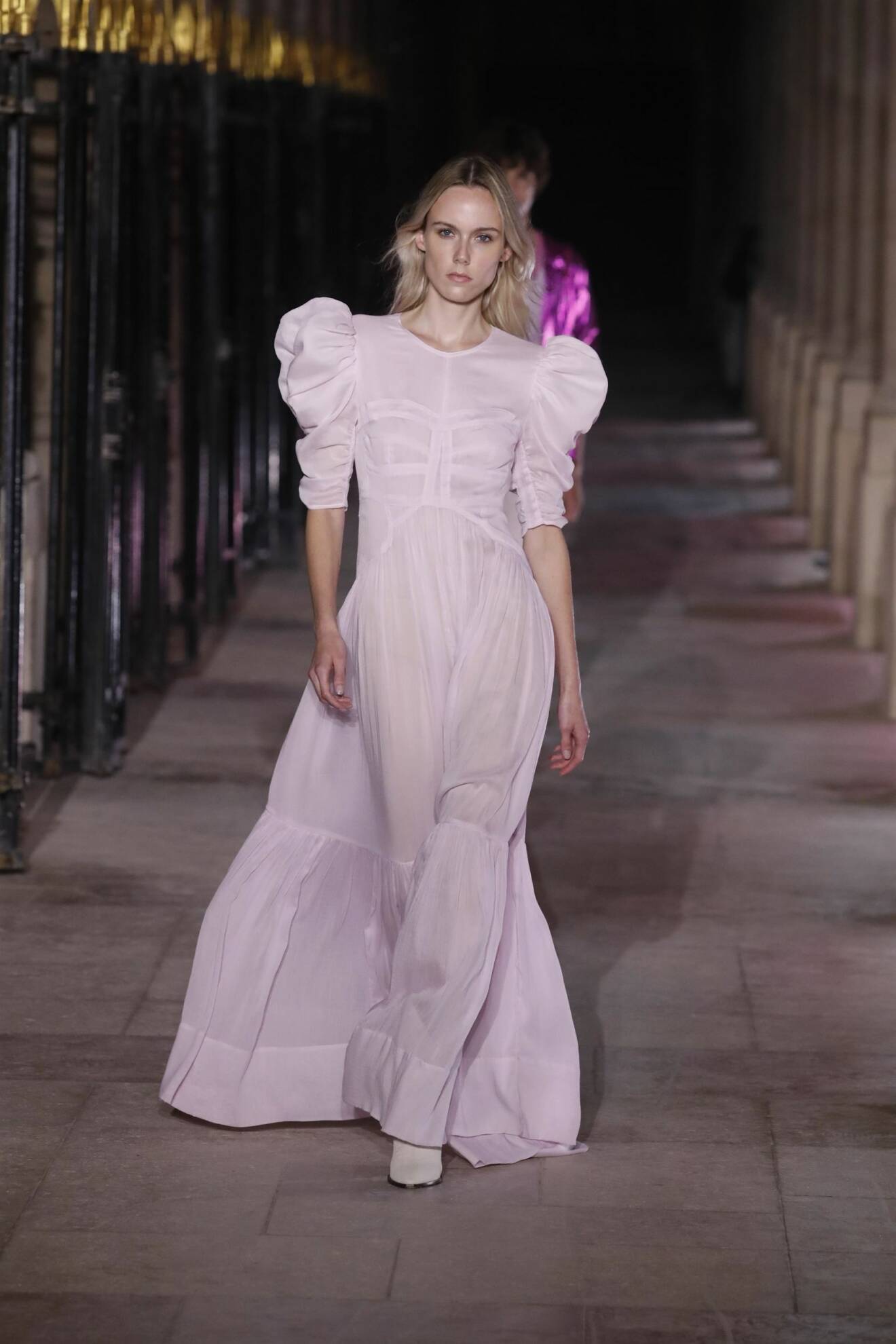 Isabel Marant ss 21 rosa klänning