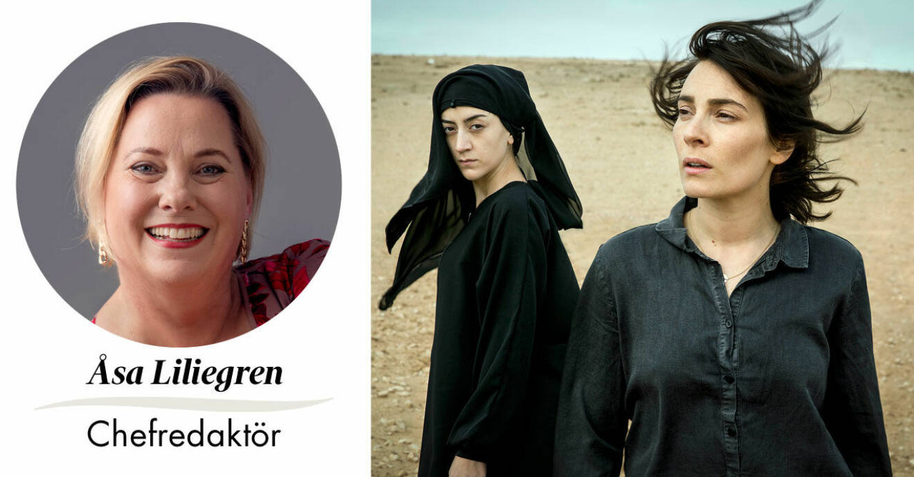 Feminas chefredaktör Åsa Liliegren väljer årets kultur, tv-serien "Kalifat".