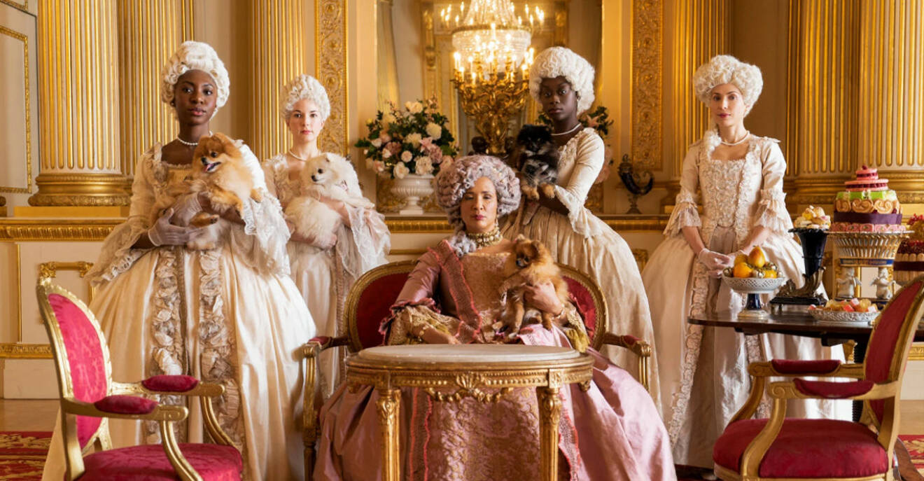 5 kvinnor från 1800-talet från tv-serien Familjen Bridgerton