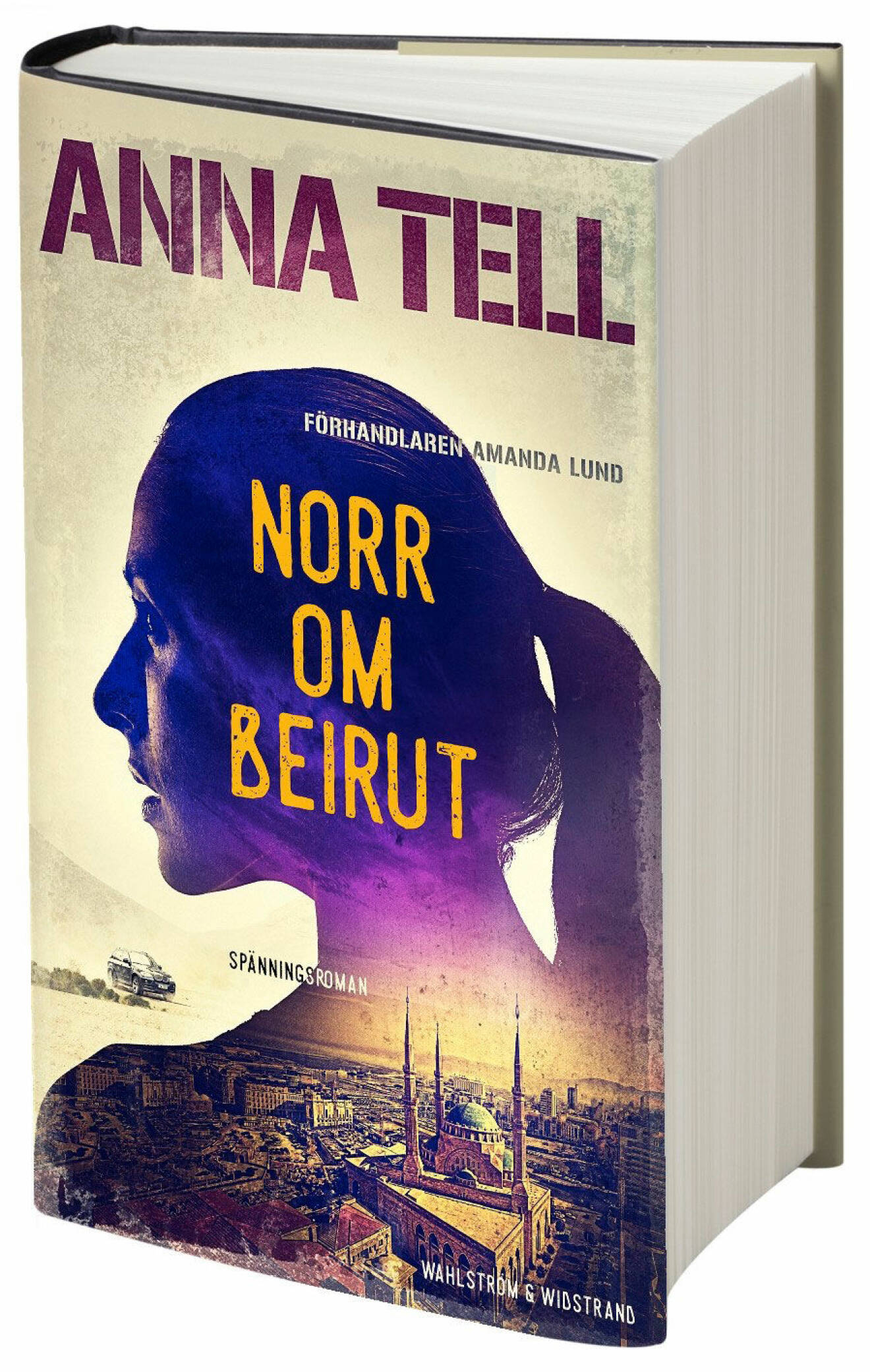 Bokomslag Norr om Beirut av Anna Tell