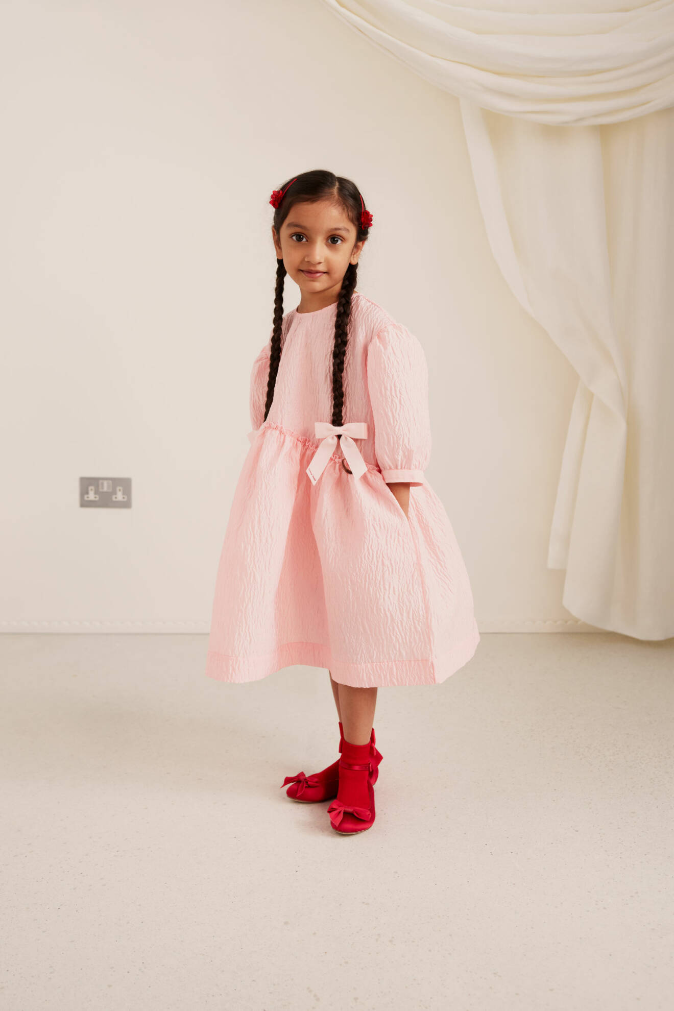 Rosa klänning barn Simone Rocha x H&amp;M