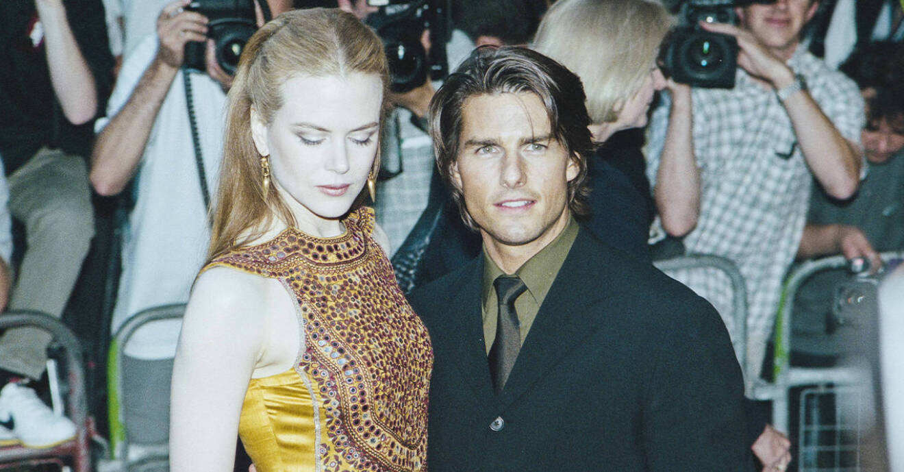 Nicole Kidman och Tom Cruise på gala.