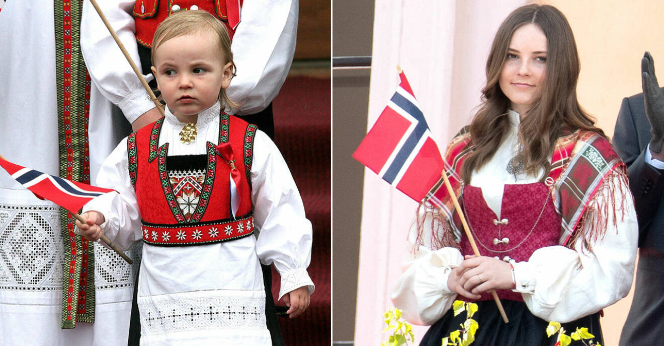 prinsessan ingrid-alexandra i norsk folkdräkt
