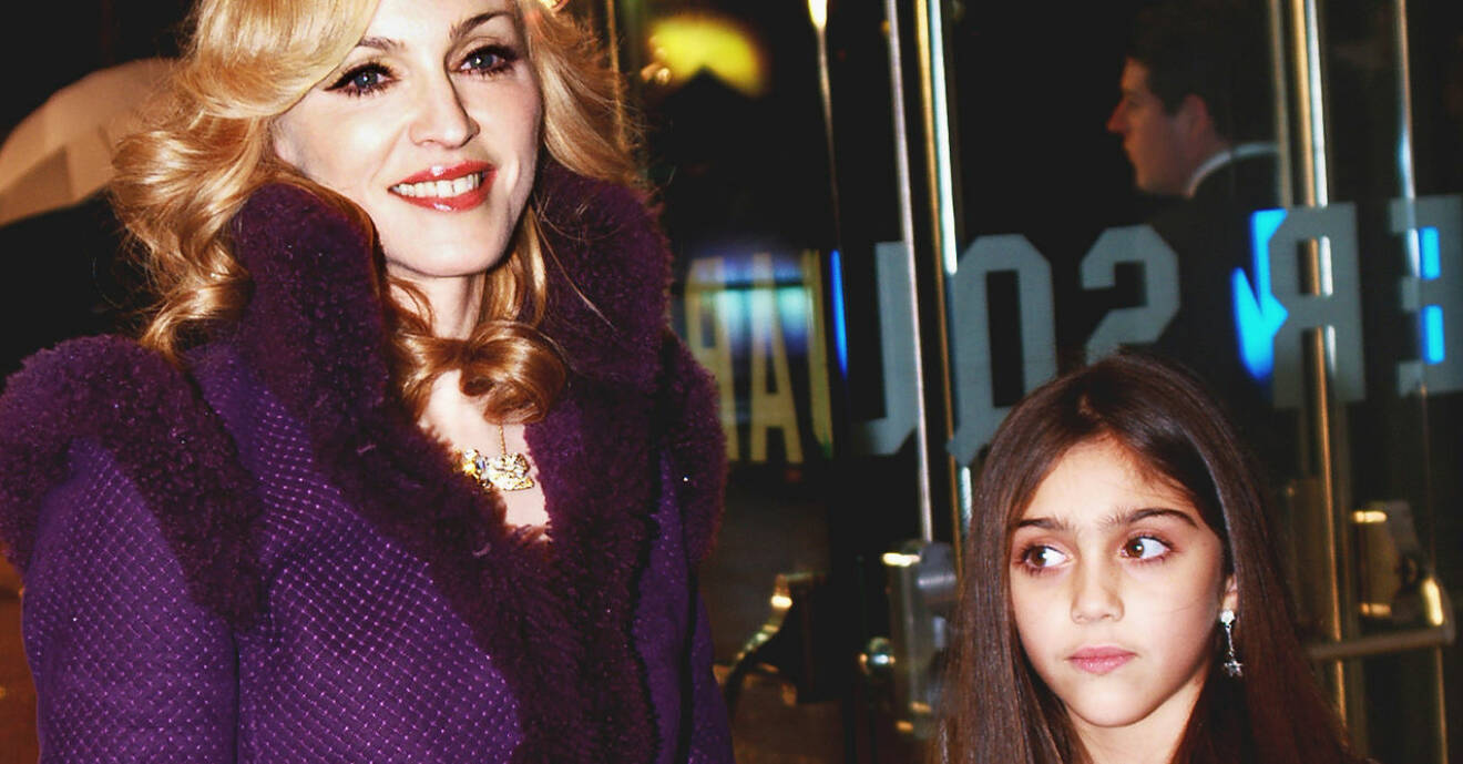 Madonna och dottern Lourdes på stan 2006!