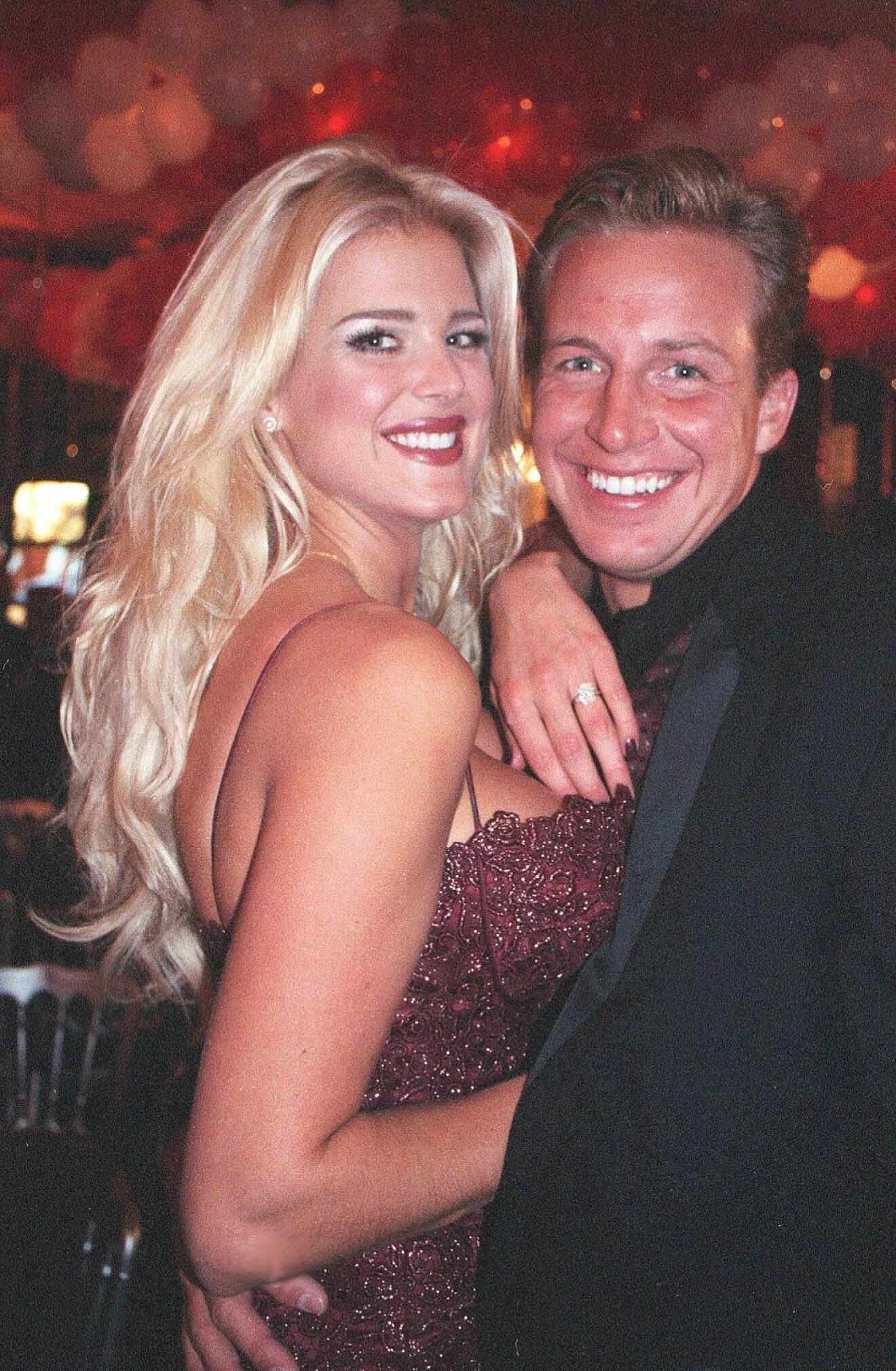 Victoria Silvstedt och Chris Wagge.