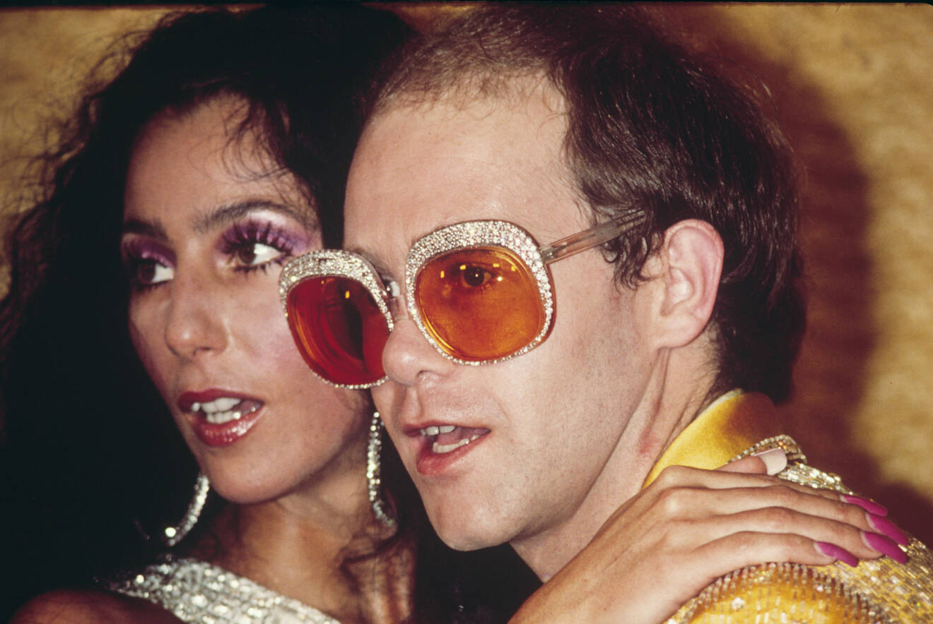 Cher och Elton John