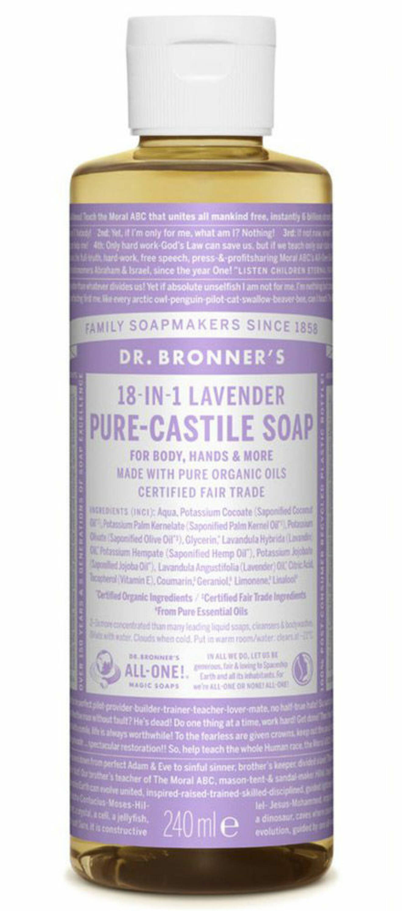 Dr. Bronner’s Lavender Liquid Soap