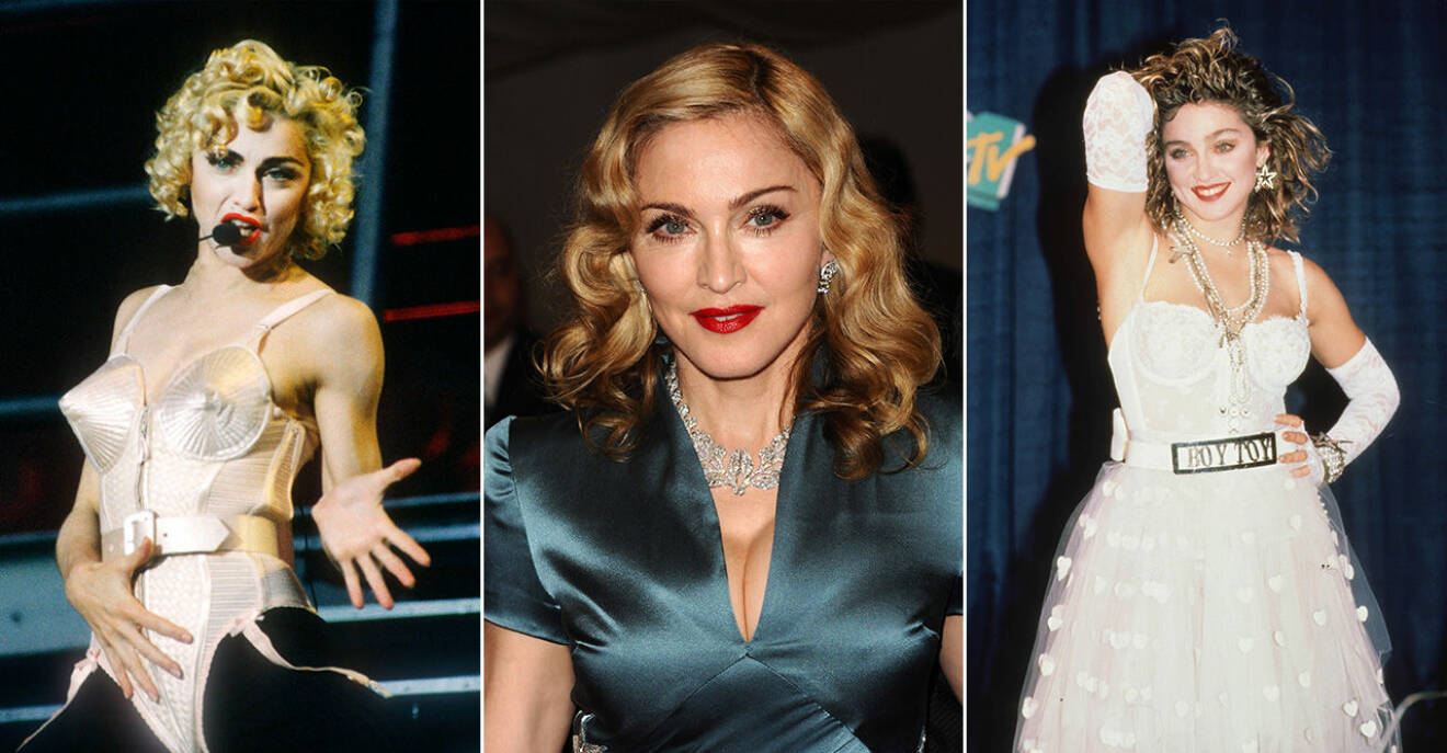 Madonna på 80 och 90-talet.