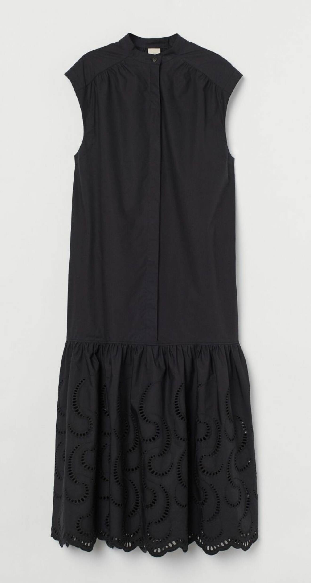 svart klänning H&amp;M