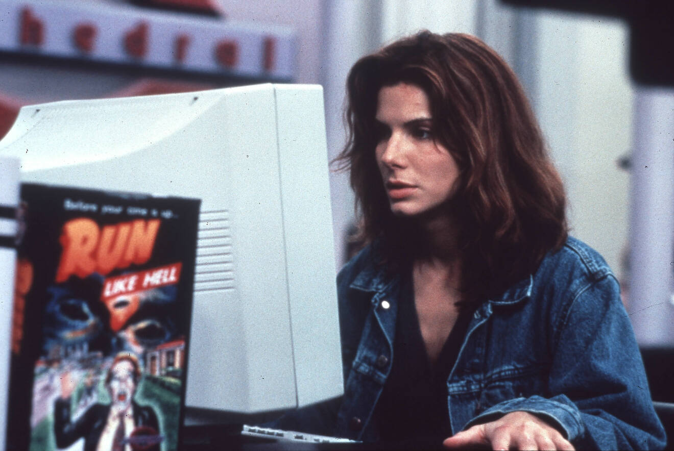 Sandra Bullock spelade hacker i filmen Nätet.