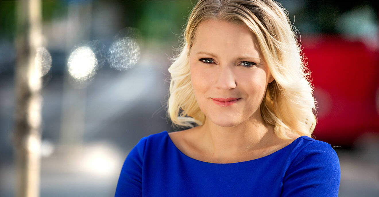 Carina Bergfeldt, korrespondent för SVT.