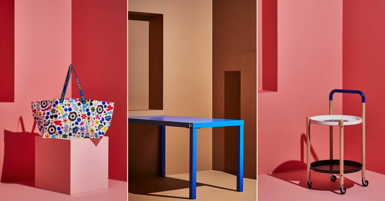Ikea släpper limiterad kollektion med mode- och konstprofiler