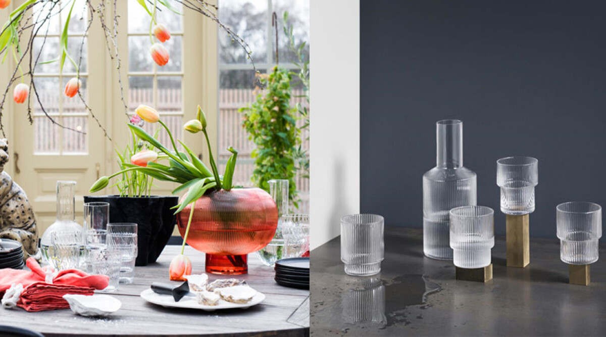 Trendspaning: Räfflat glas – 9 fina shoppingtips | Femina