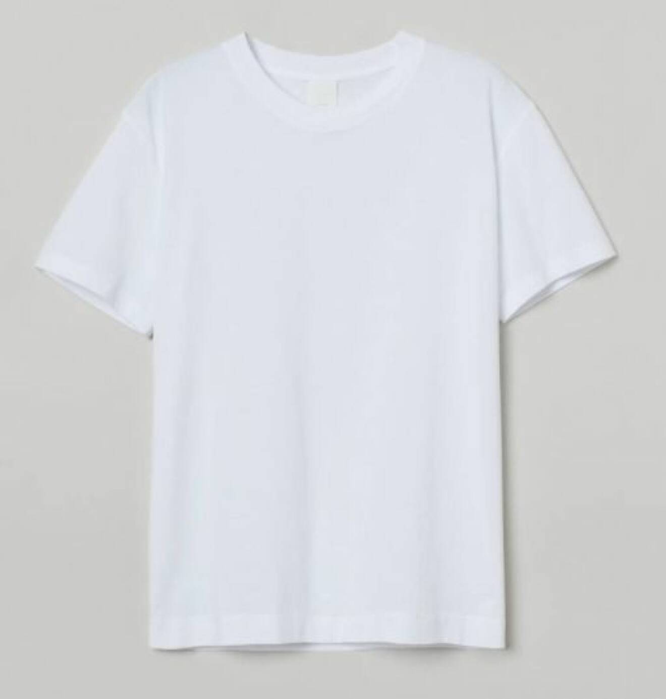 vit t-shirt från H&amp;M